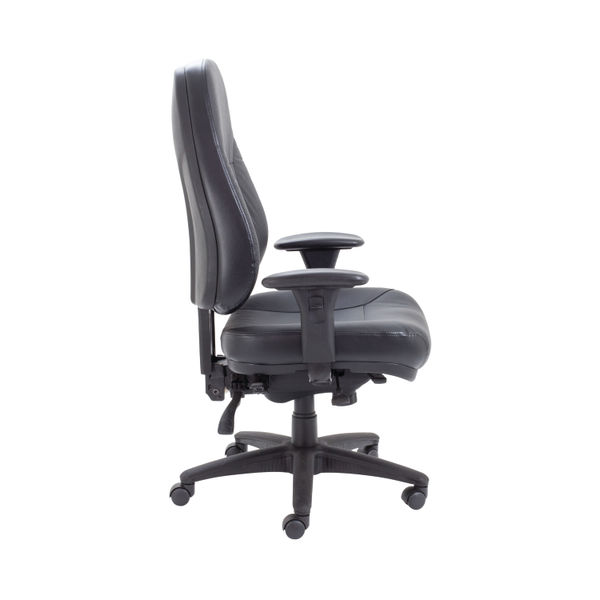 Avior Lucania High Back Task Chair 670x650x1090-1175mm Black KF74022