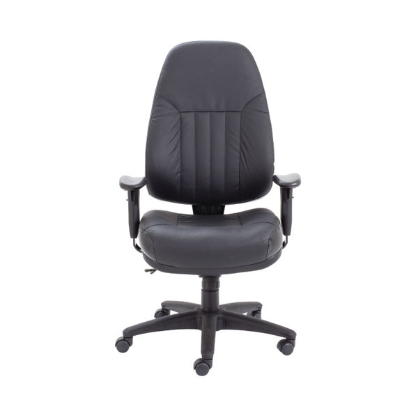 Avior Thorpe High Back Task Chair 670x650x1090-1175mm Black KF74022