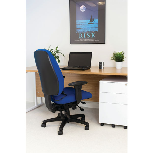 Avior Tapton Heavy Duty Chair 680x680x1000-1160mms Blue KF72249