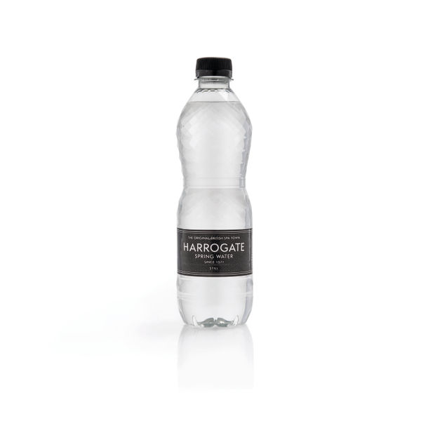 Harrogate Still Spring Water 500ml Plastic Bottle (Pack of 24)