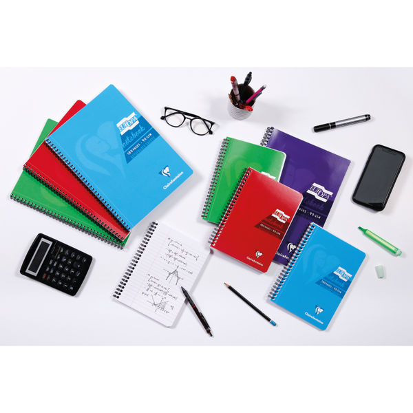 Clairefontaine Europa Notebook 180 Pages A4 Turquoise (Pack of 5) 5802Z