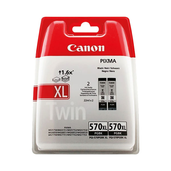 Compatible Ink Cartridge PGI-570 XL PGBK for Canon (0318C001) (Black)