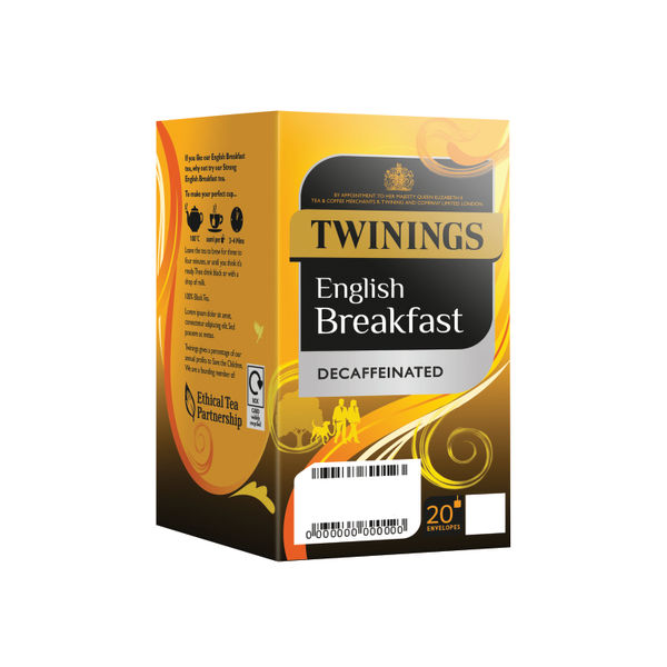 Twinings English Breakfast (UK) 80 Tea Bags