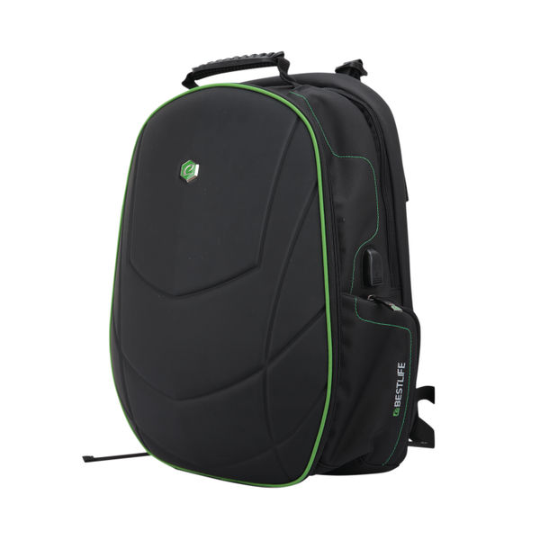 BestLife 17 Inch Gaming Assailant Backpack with USB Connector Black BB ...