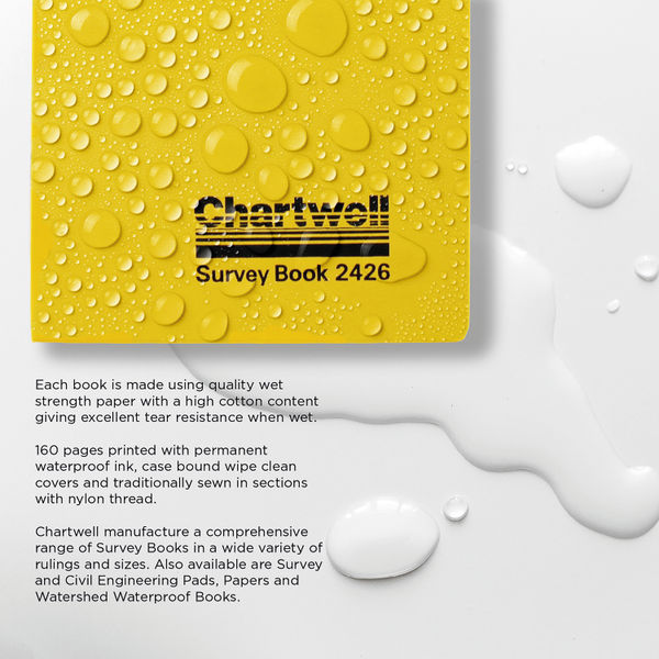 Exacompta Chartwell Weather Resistant Level Book 192x120mm 2426