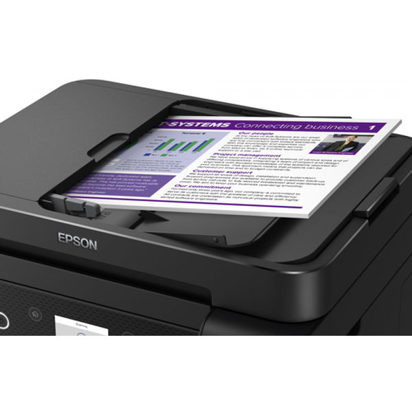 Epson EcoTank ET-3850 A4 3-in-1 Wireless Colour Inkjet Printer C11CJ61401