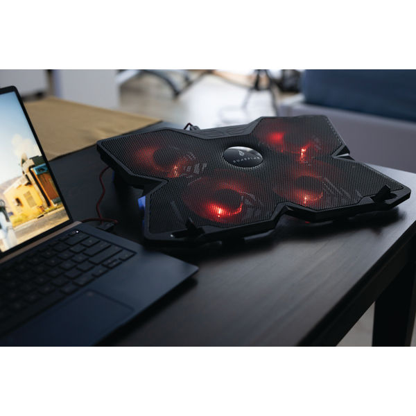 SureFire Bora Gaming Laptop Cooling Pad Red 48819