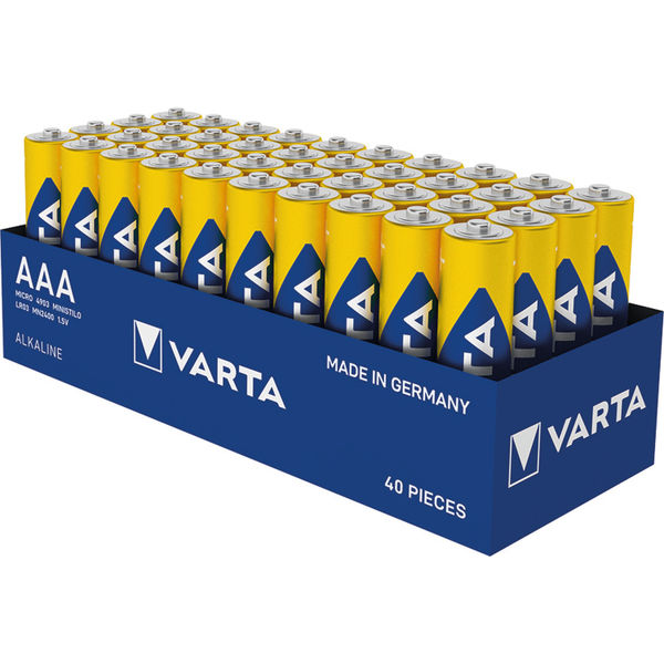 Varta Longlife Power AAA Battery (Pack of 40) 04903121394