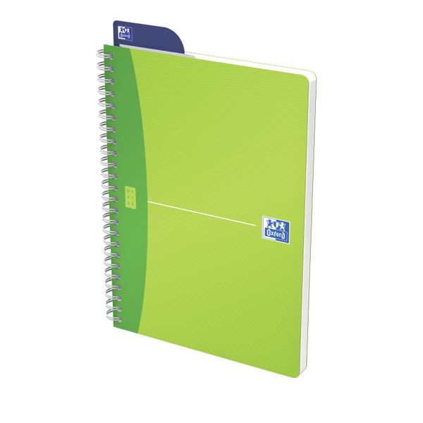 Oxford Poly Translucent Wirebound Notebook A5 Assorted (5 Pack) 100104780