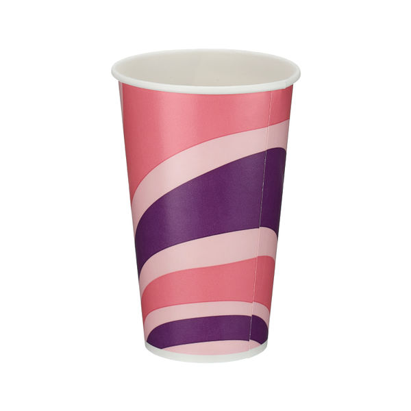Single Wall Cold Paper Cup PE Lined 16oz Assorted (Pack of 1000) D01104
