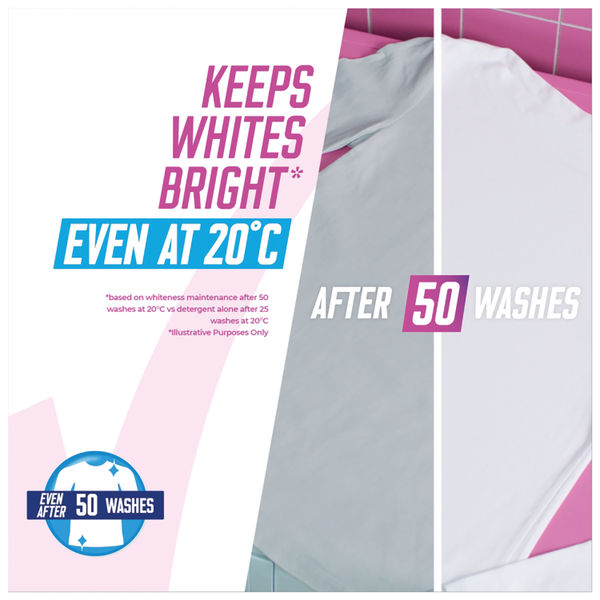 Vanish Oxi Action Stain Remover Powder For Whites 2.4Kg 3262152