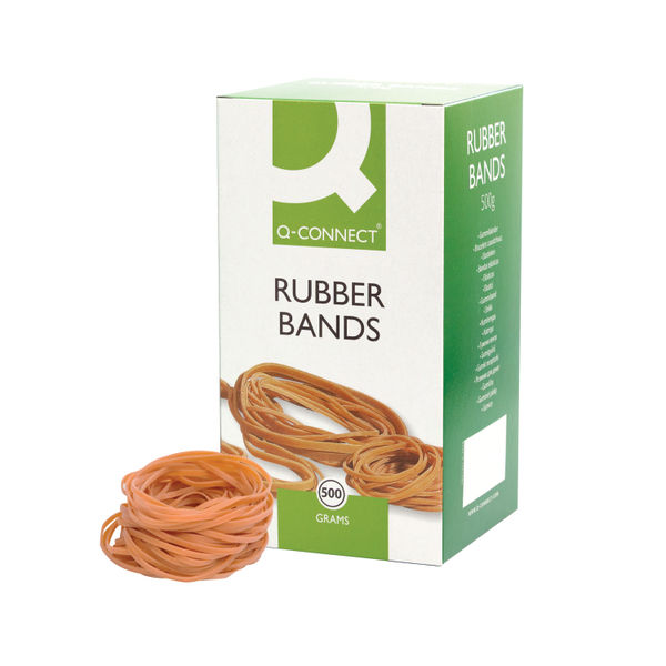Q-Connect Size 36 Rubber Bands, 500g Box - KF10542