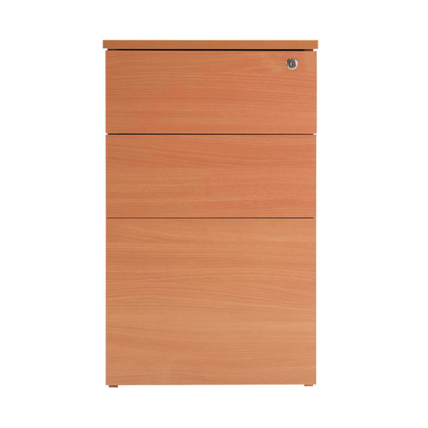 Serrion Desk High Pedestal 600 Bavarian Beech KF74110