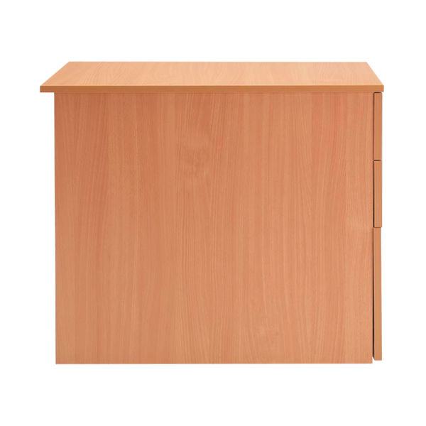 Serrion Desk High Pedestal 600 Bavarian Beech KF74110