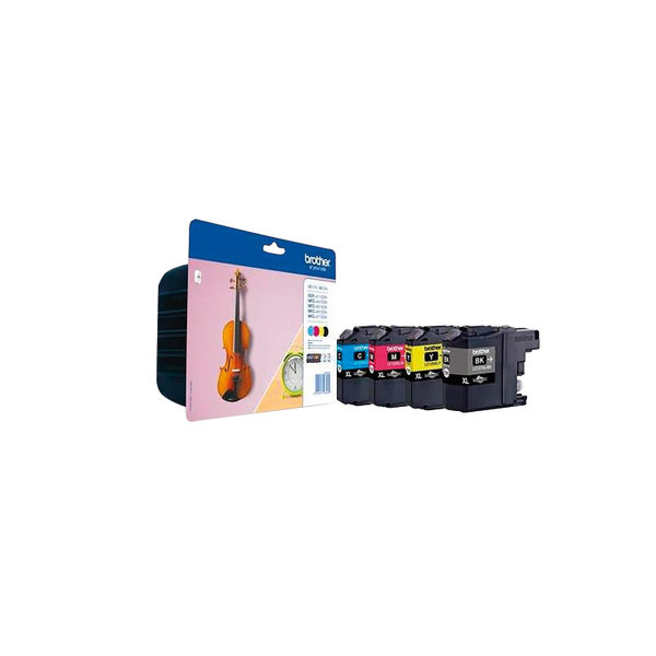 Brother LC127XL Inkjet Cartridge High Yield CMYK Multipack LC127XLVALBP