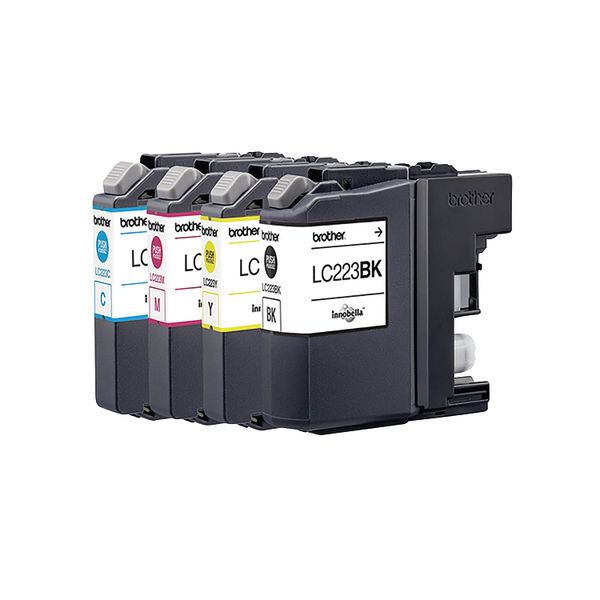 Brother LC-223 Inkjet Cartridge Multipack - LC223VALBP