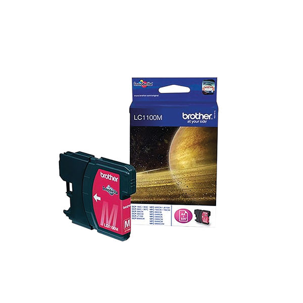 Brother LC1100M Inkjet Cartridge Magenta LC1100M