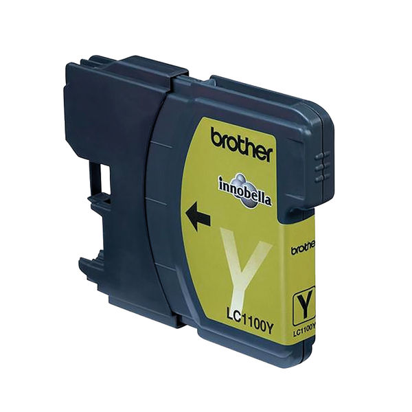 Brother LC1100HY-Y Inkjet Cartridge High Yield Yellow LC1100HYY