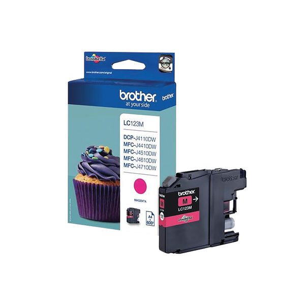 Brother LC123M Inkjet Cartridge Magenta LC123M