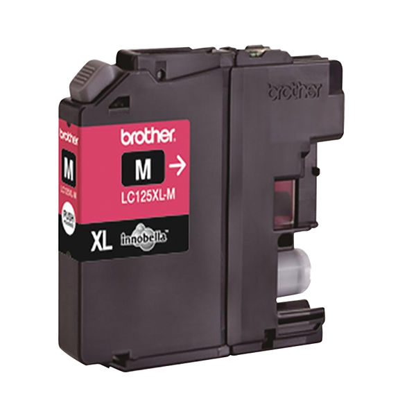 Brother Magenta High Yield Ink Cartridge LC125XLM