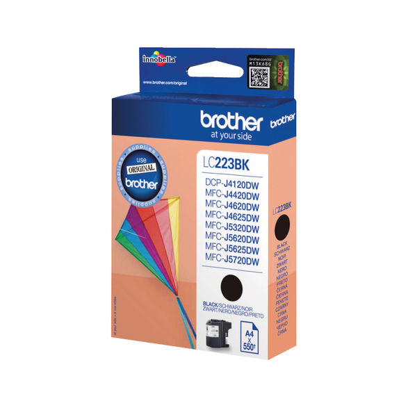 Brother LC223BK Inkjet Cartridge Black LC223BK