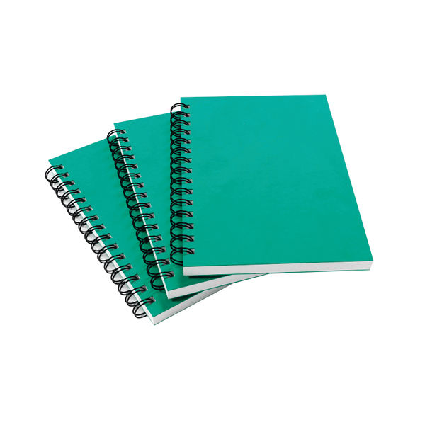 Silvine Luxpad Hardback Wirebound Notebook A5 (Pack of 6) SPA5