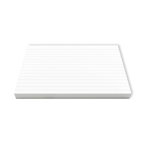 Silvine Revision Card Notepad 50 Card White (Pack of 1000) CR50