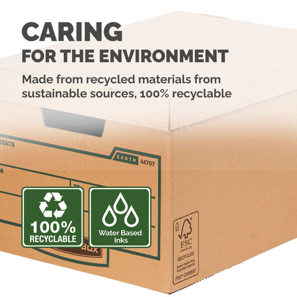 Fellowes Earth Series Storage Box Large (Pack of 10) 4470701