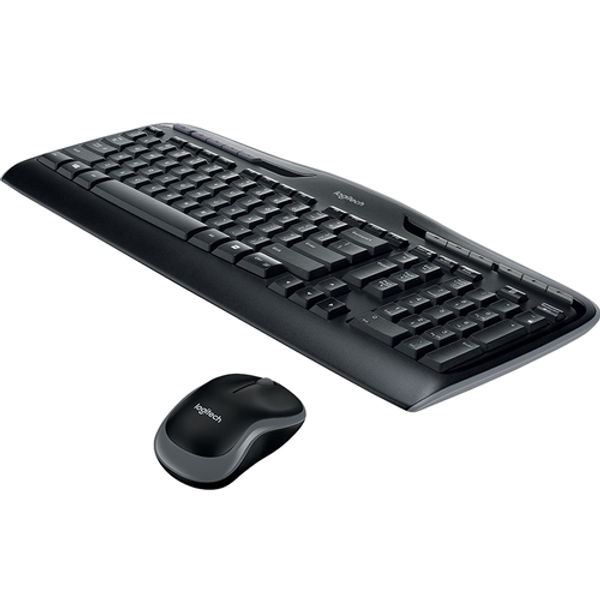 Logitech Black MK330 Wireless Keyboard/Mouse Combo 920-003986