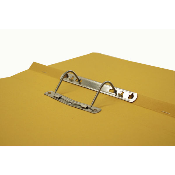 Exacompta Guildhall Heavyweight Transfer Spiral File 420gsm Foolscap Yellow (Pack of 25) 211/7003