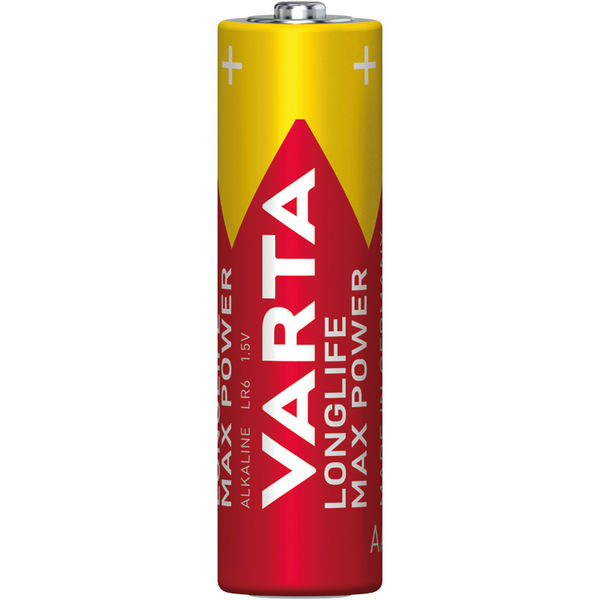 Varta Longlife Max Power AA Battery (Pack of 4) 04706101404