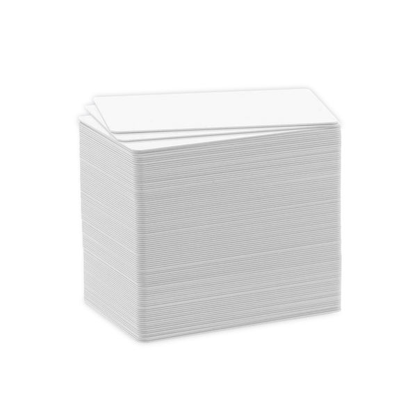 Durable Duracard Standard Blank Cards 0.76mm White (Pack of 100) 891502