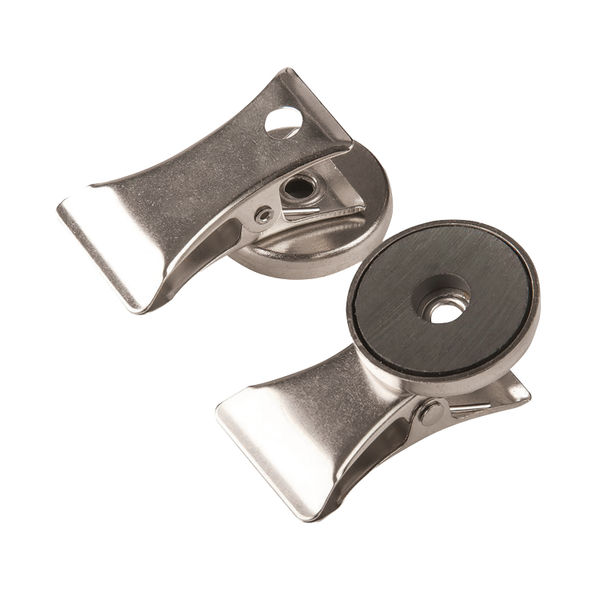 Q-Connect Silver Heavy Duty Bulldog Clip (Pack of 2) KF06343