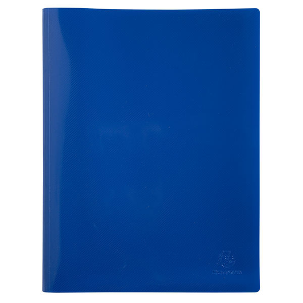 Exacompta Bee Blue Display Book 40 Pocket PP A4 Assorted (Pack of 12) 88130E