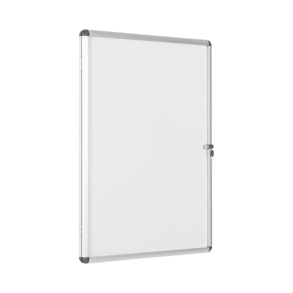 Bi-Office Enclore Magnetic Display Case Acrylic Door Aluminium Frame 9xA4 VT630109150