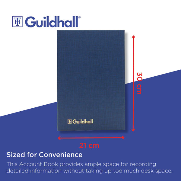 Guildhall 31 Series Account Book, 5 Cash Columns - 1017