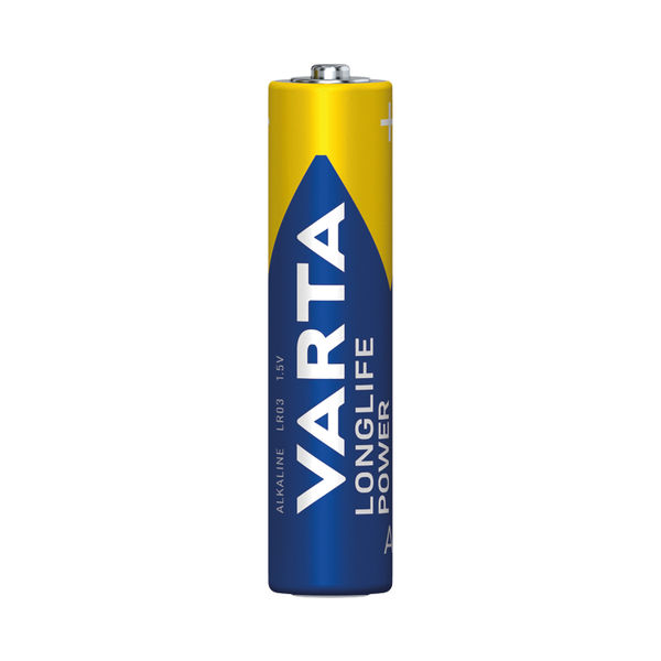 Varta Longlife Power AAA Alkaline Battery 1.5V (Pack of 12) 4903121782