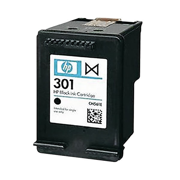 Hp 301 Black Ink Cartridge Ch561ee