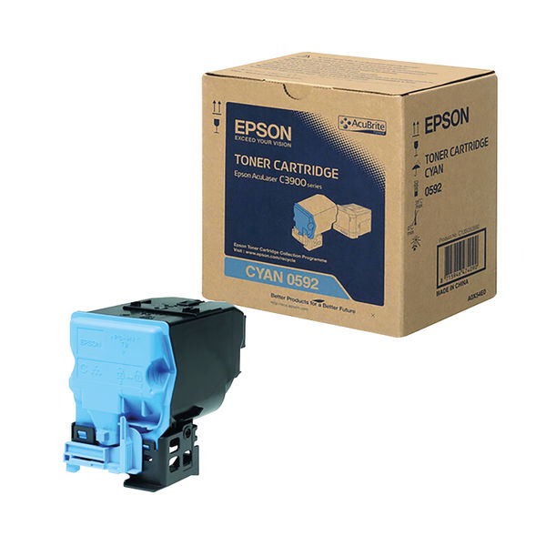 Epson S050592 Toner Cartridge 6k Cyan C13S050592