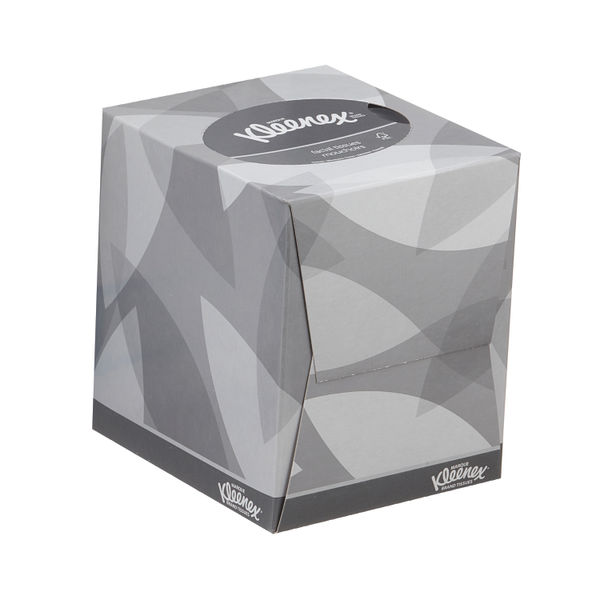 Kleenex en cubo / Facial Selection 90 HD – Bodega de Papel Mesones