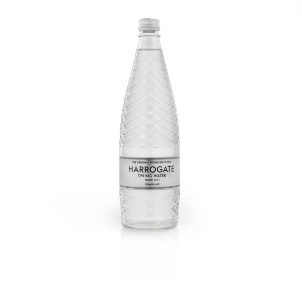 Harrogate Sparkling Spring Water Glass Bottle 750ml (Pack of 12) G750122C