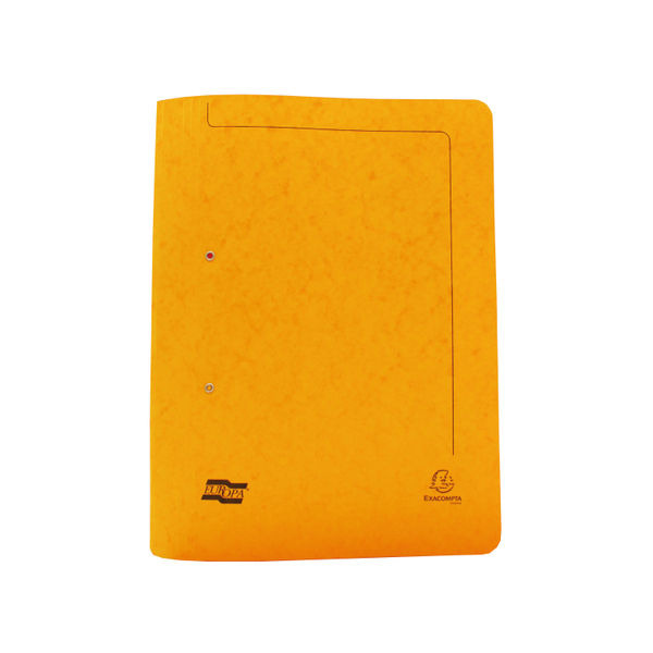 Exacompta Europa Spiral Files Foolscap Assorted (Pack of 25) 3000