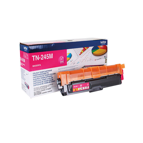 Brother TN-245M Toner Cartridge High Yield Magenta TN245M