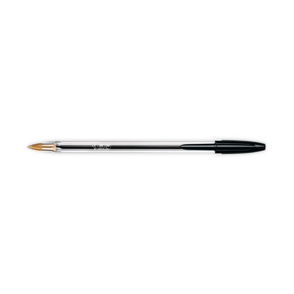 Bic Cristal Ballpoint Pen Medium Black Pack of 100 896040