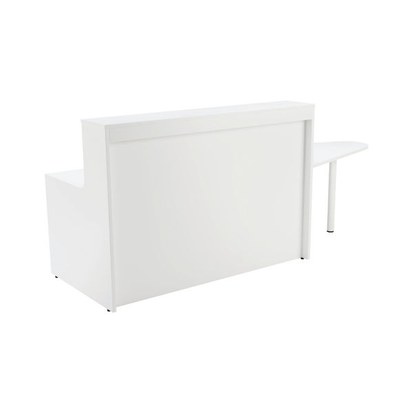 Jemini Reception Unit with Extension 1600x800x740mm White KF839540