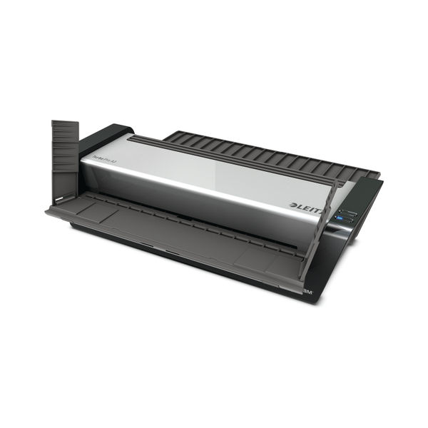 Leitz A3 iLAM Glossy White and Grey Touch 2 Turbo Laminator | 74745000