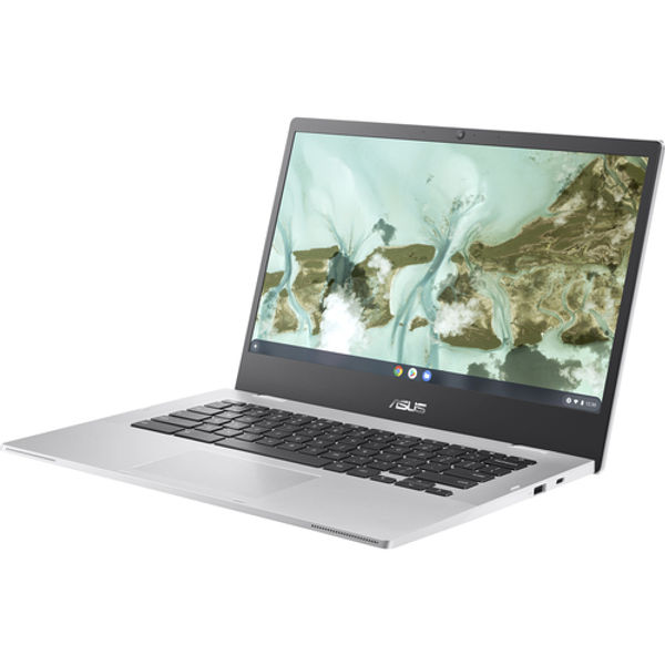 ASUS Chromebook N4020 14 Inch FHD Intel Celeron N 4GB LPDDR4-SDRAM 64GB Silver CX1400CMAEB0130