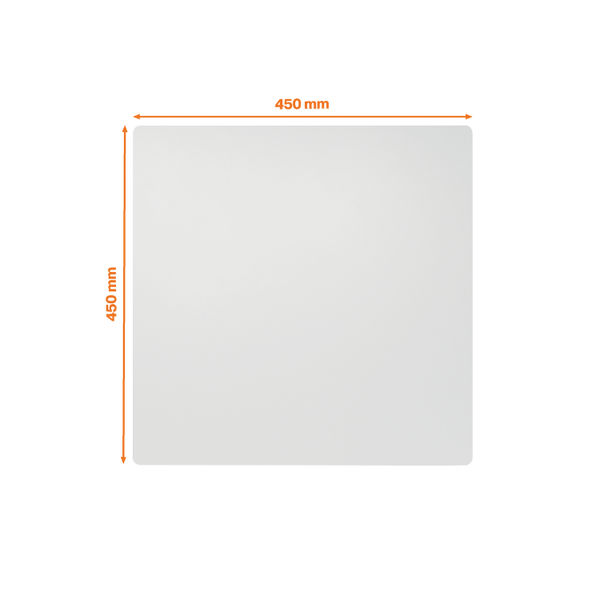 Nobo Frameless Magnetic Modular Whiteboard 450x450mm 1915655