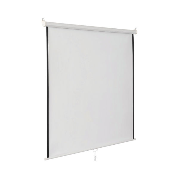 Bi-Office Wall Projection Screen Manual Retraction 244x244cm 9D006011