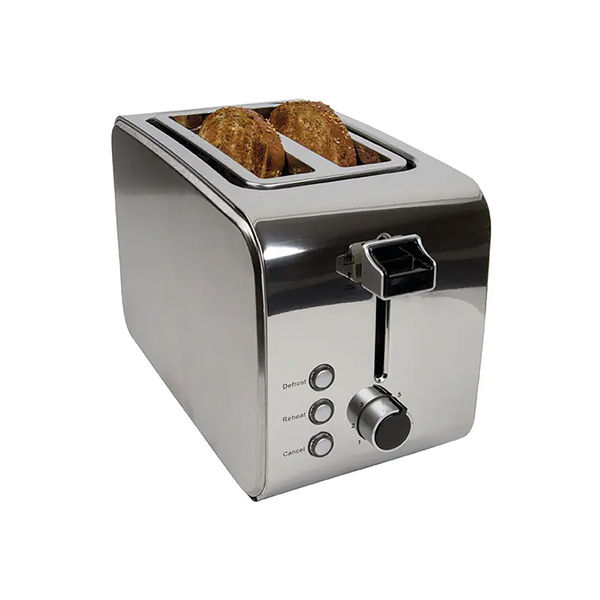 Igenix 2 Slice Steel Toaster FCL103/H